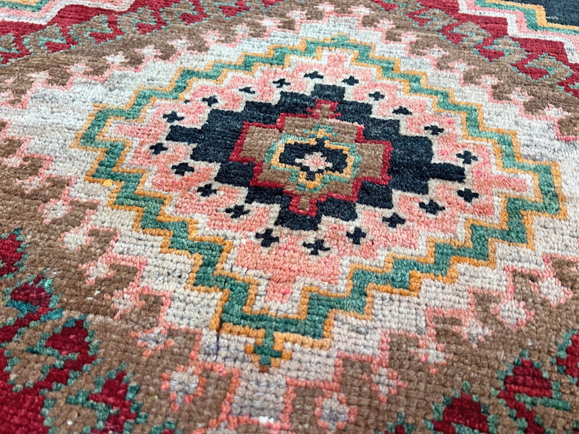 Kuba caucasian handmade wool vintage wide runner rug. Buy oriental rug shop san francisco bay area. Buy rug online free