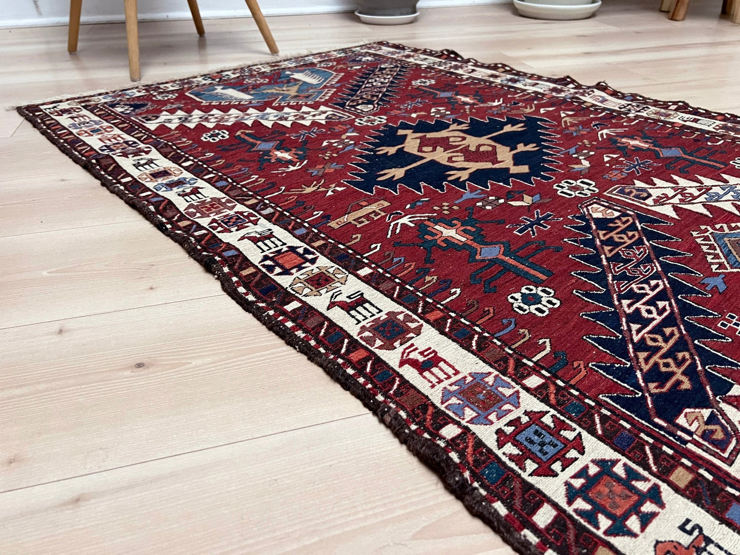 Shahsavan soumak small handmade wool persian rug shop san francisco bay area. Buy handmade wool rug online free shipping