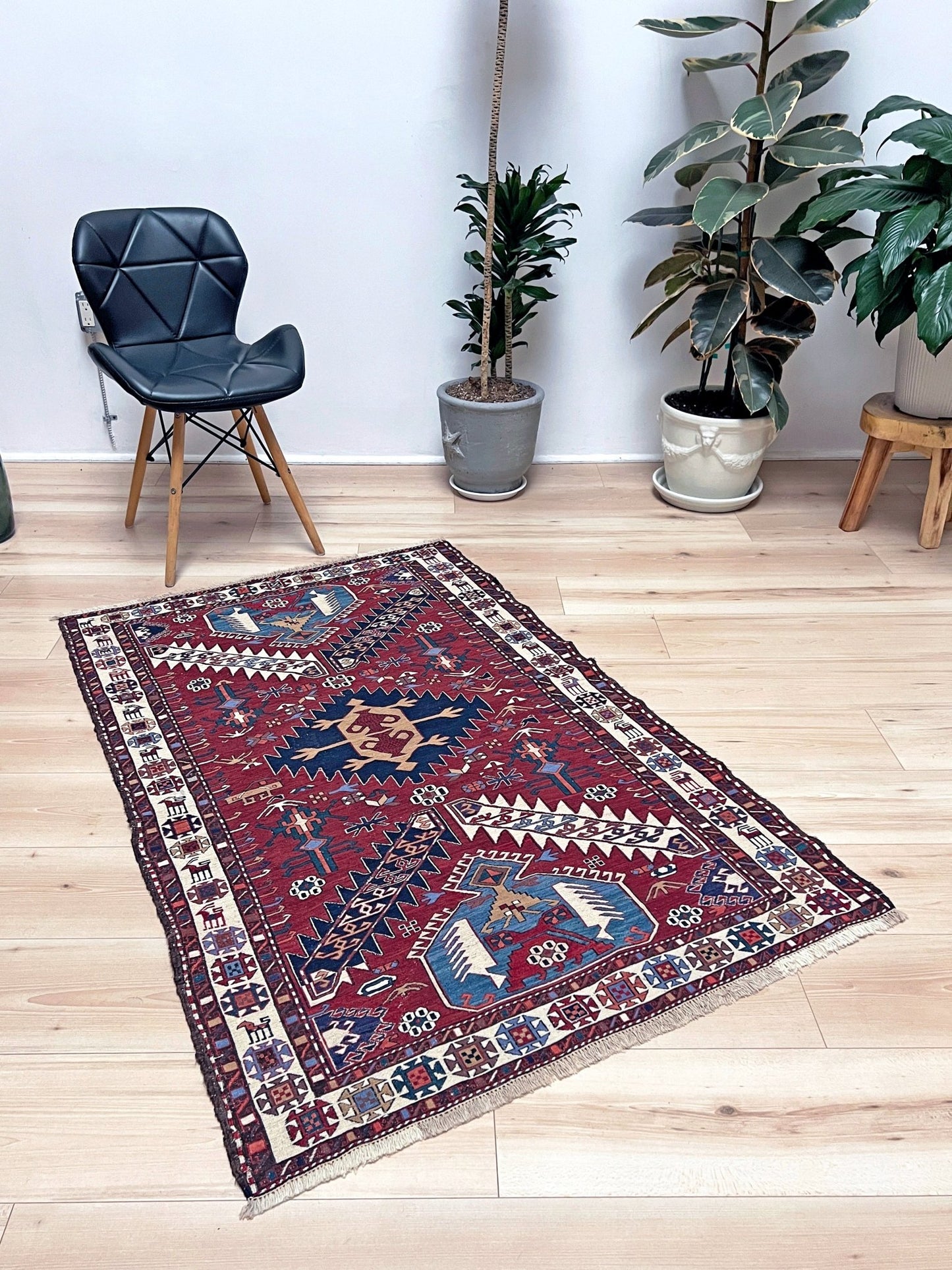 Shahsavan soumak small handmade wool persian rug shop san francisco bay area. Buy handmade wool rug online free shipping