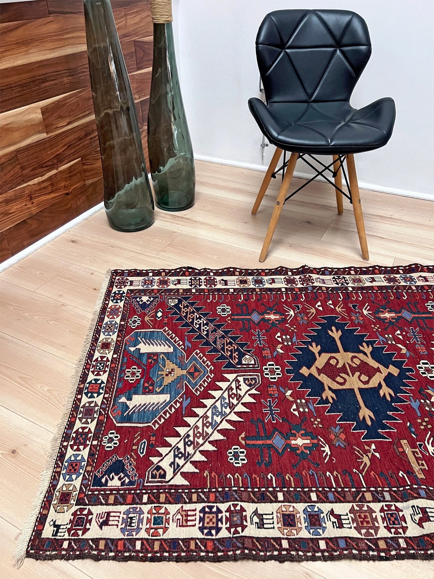 Shahsavan soumak small handmade wool persian rug shop san francisco bay area. Buy handmade wool rug online free shipping