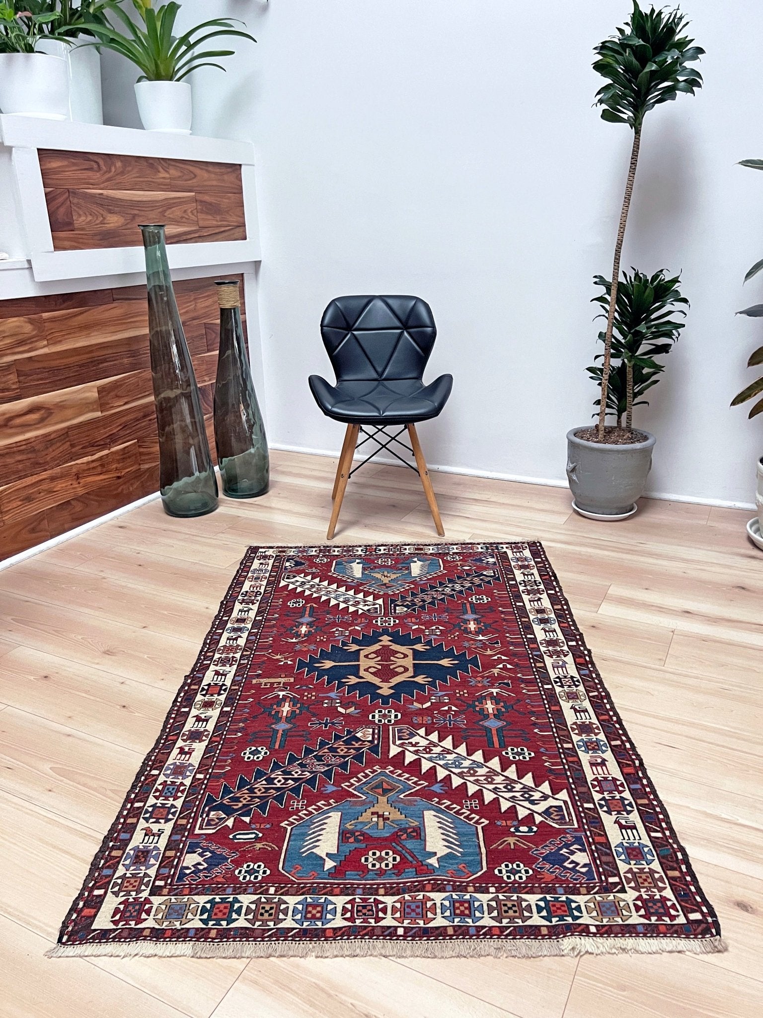 Shahsavan soumak small handmade wool persian rug shop san francisco bay area. Buy handmade wool rug online free shipping