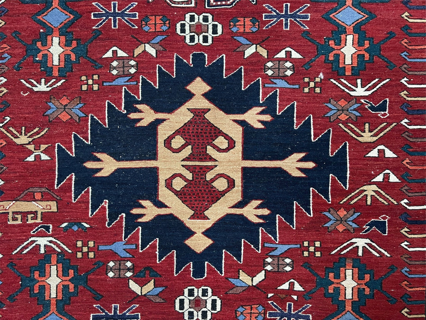 Shahsavan soumak small handmade wool persian rug shop san francisco bay area. Buy handmade wool rug online free shipping