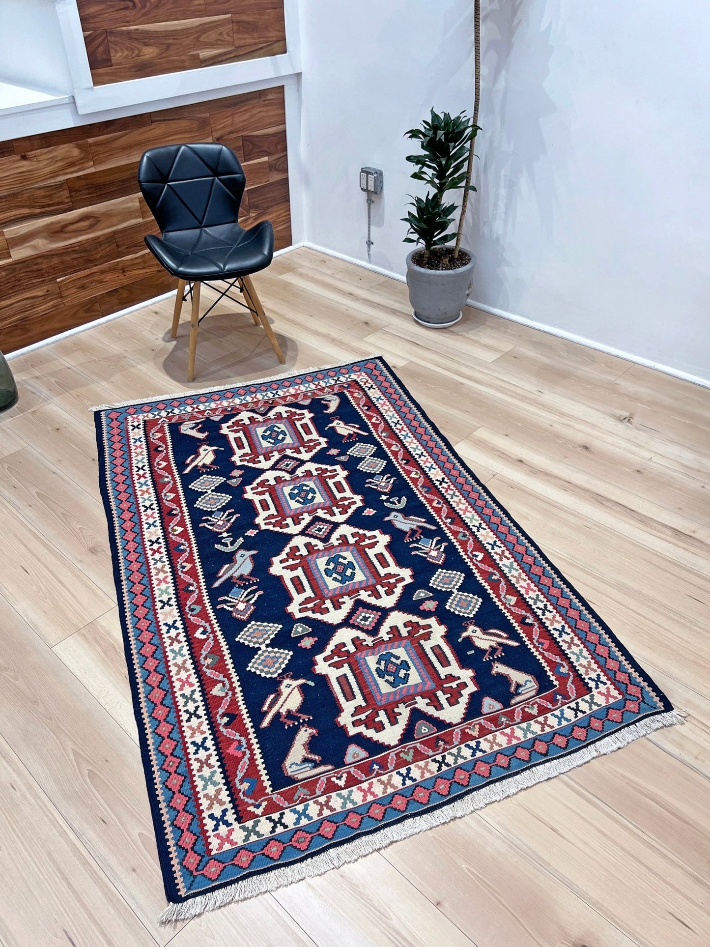 Persian animal design nursery kilim rug shop san francisco bay area. Handmade wool small rug carpet buy online