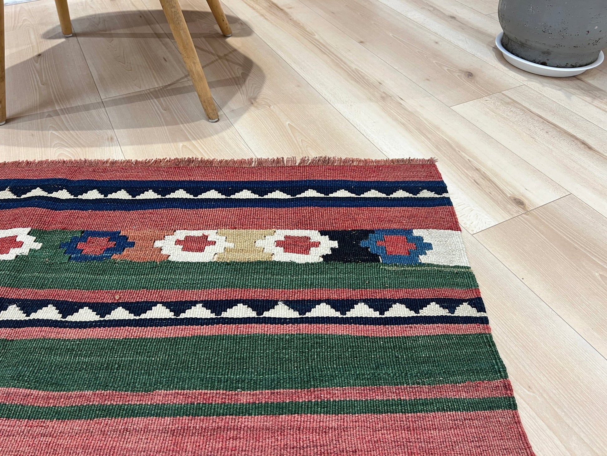 caucasian kilim navajo style flatweave rug. Kilim rug shop san francisco bay area.