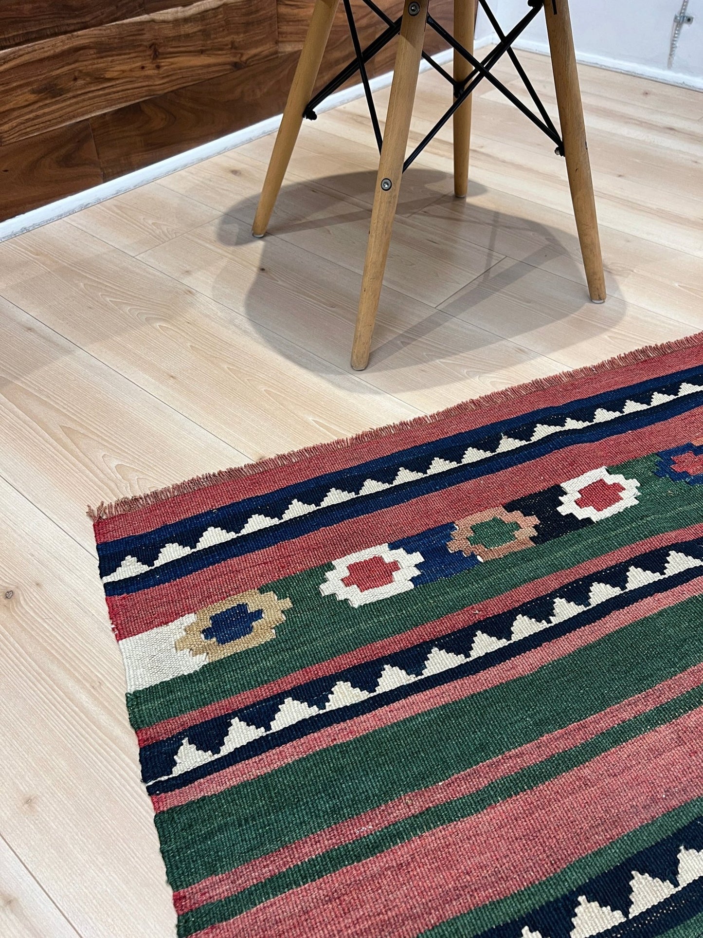 caucasian kilim navajo style flatweave rug. Kilim rug shop san francisco bay area.