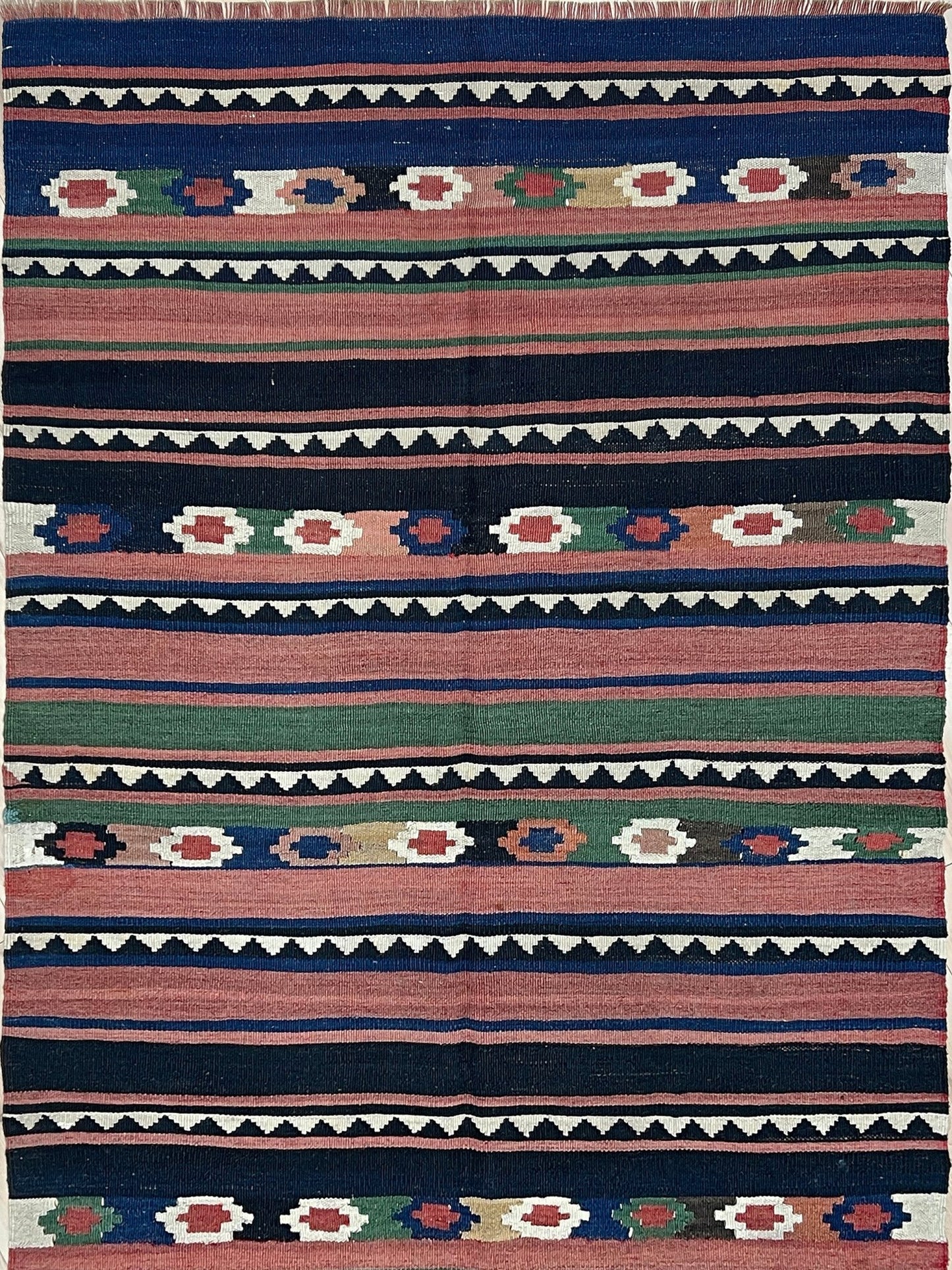 caucasian kilim navajo style flatweave rug. Kilim rug shop san francisco bay area.