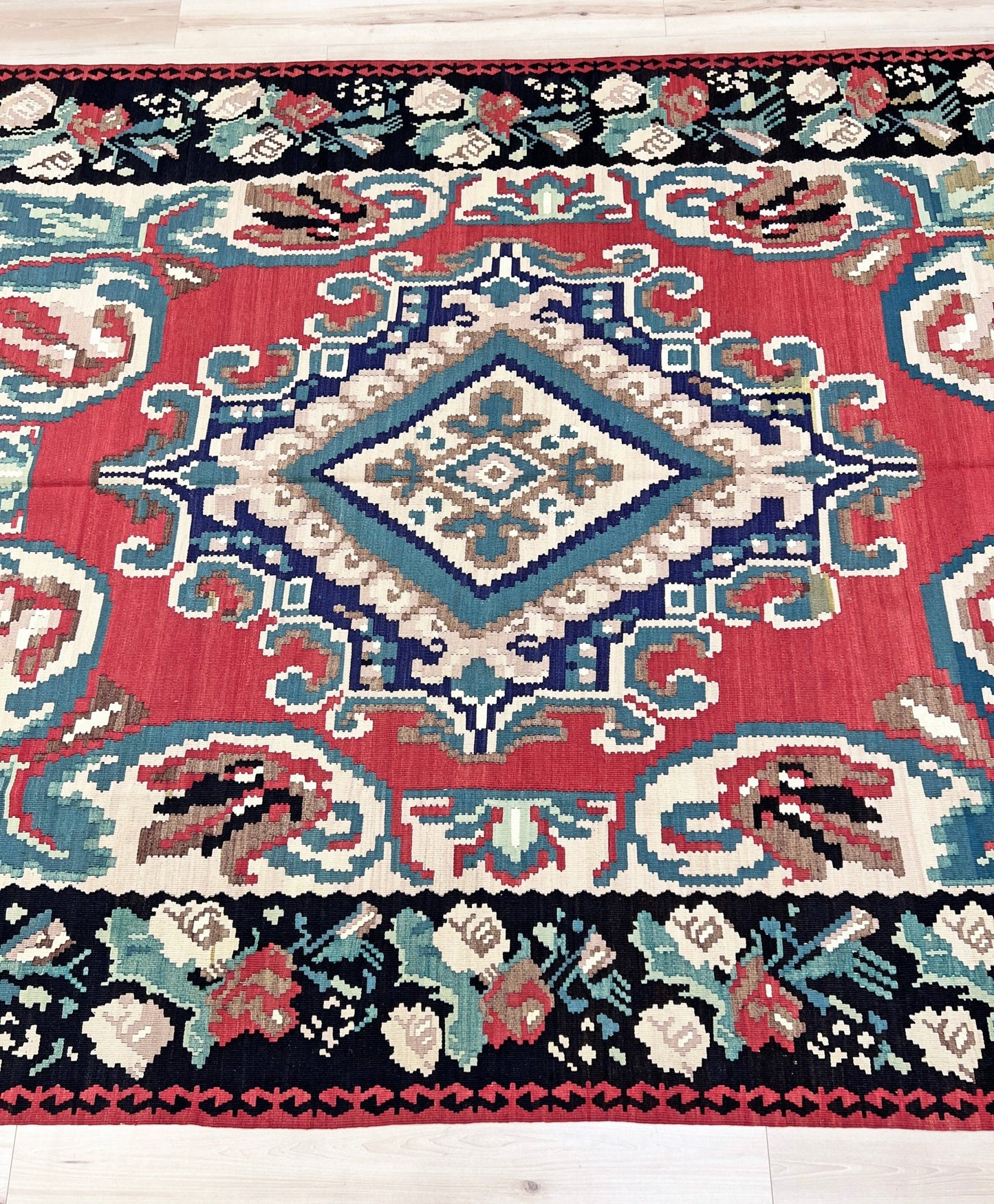 Bessarabian Large Kilim Rug. European Kilim Rug Shop San Francisco bay area. Buy Oriental rugs buy rugs online free shipping