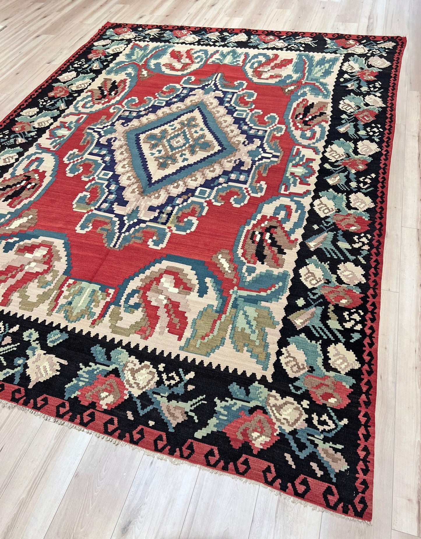 Bessarabian Large Kilim Rug. European Kilim Rug Shop San Francisco bay area. Buy Oriental rugs buy rugs online free shipping