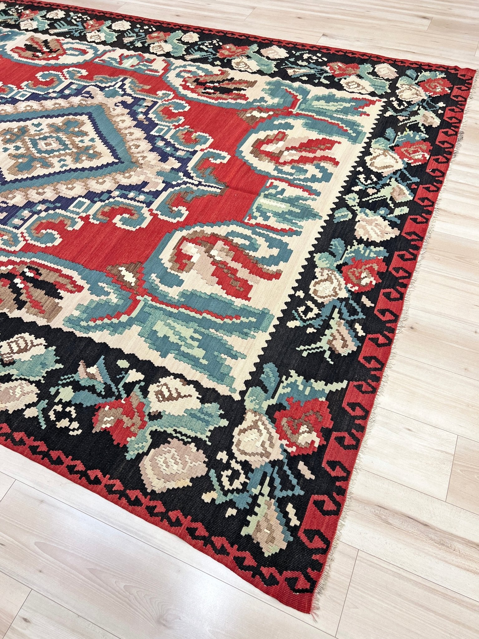 Bessarabian Large Kilim Rug. European Kilim Rug Shop San Francisco bay area. Buy Oriental rugs buy rugs online free shipping