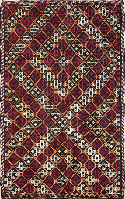 konta cicim turkish kilim rug shop san francisco bay area.  Handmade large wool flatweave rug. Buy rug online. 