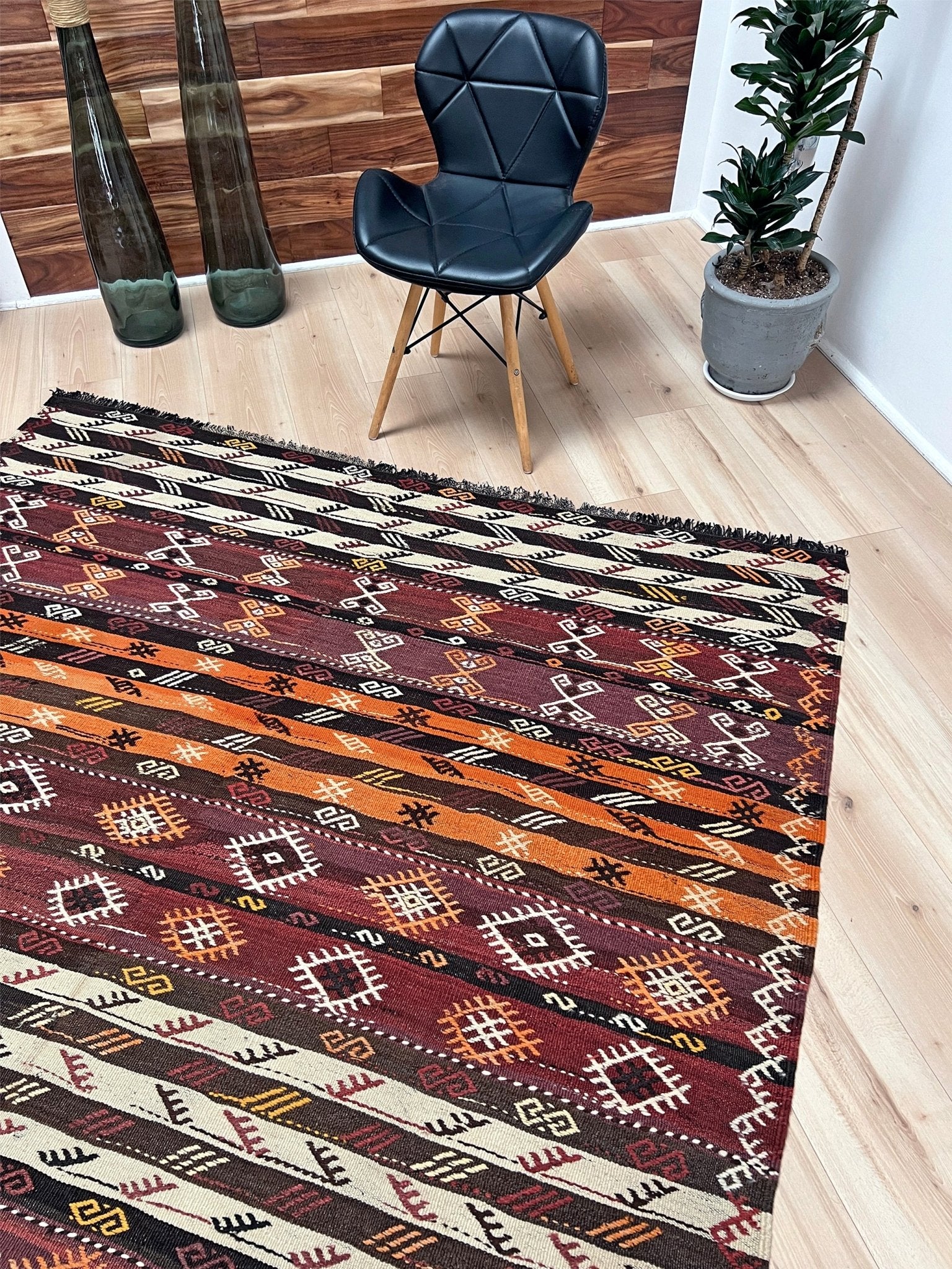 Kars vintage turkish handmade kilim rug shop san francisco. 6x8 flatweave rug for living room besrrom dining. Buy handmade wool rug.