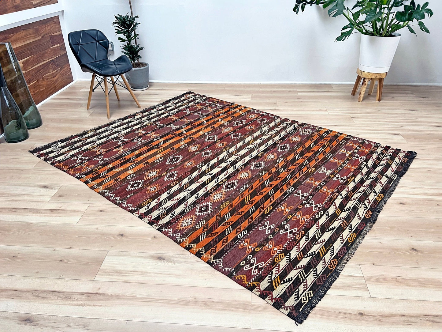 Kars vintage turkish handmade kilim rug shop san francisco. 6x8 flatweave rug for living room besrrom dining. Buy handmade wool rug.