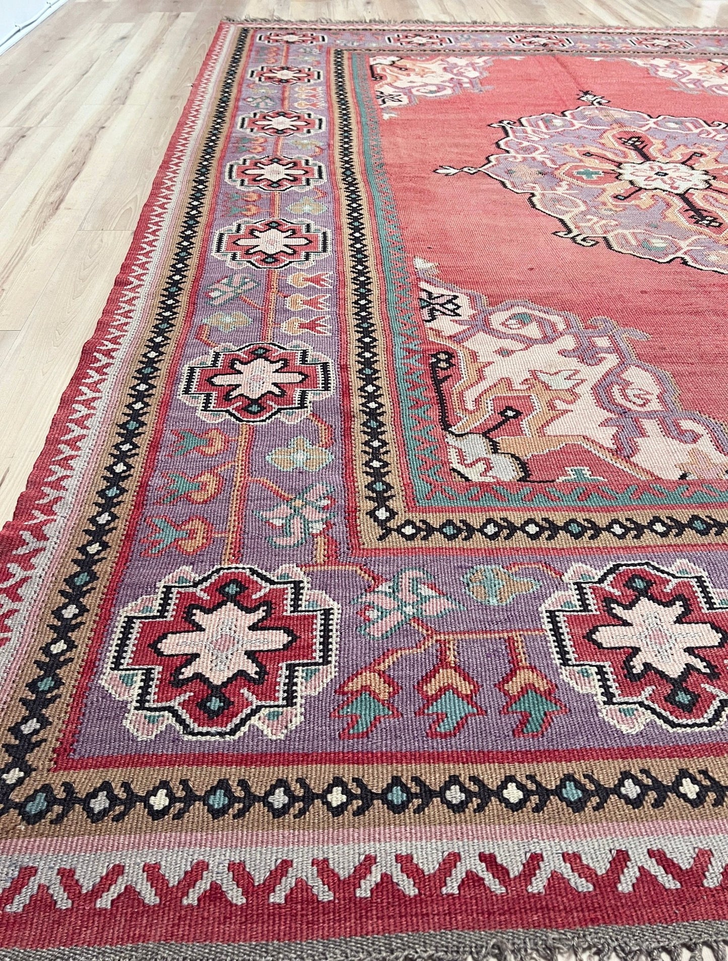 antique oushak large turkish kilim rug shop san francisco bay area, berkeley. Buy kilim online free shipping to USA, Canada