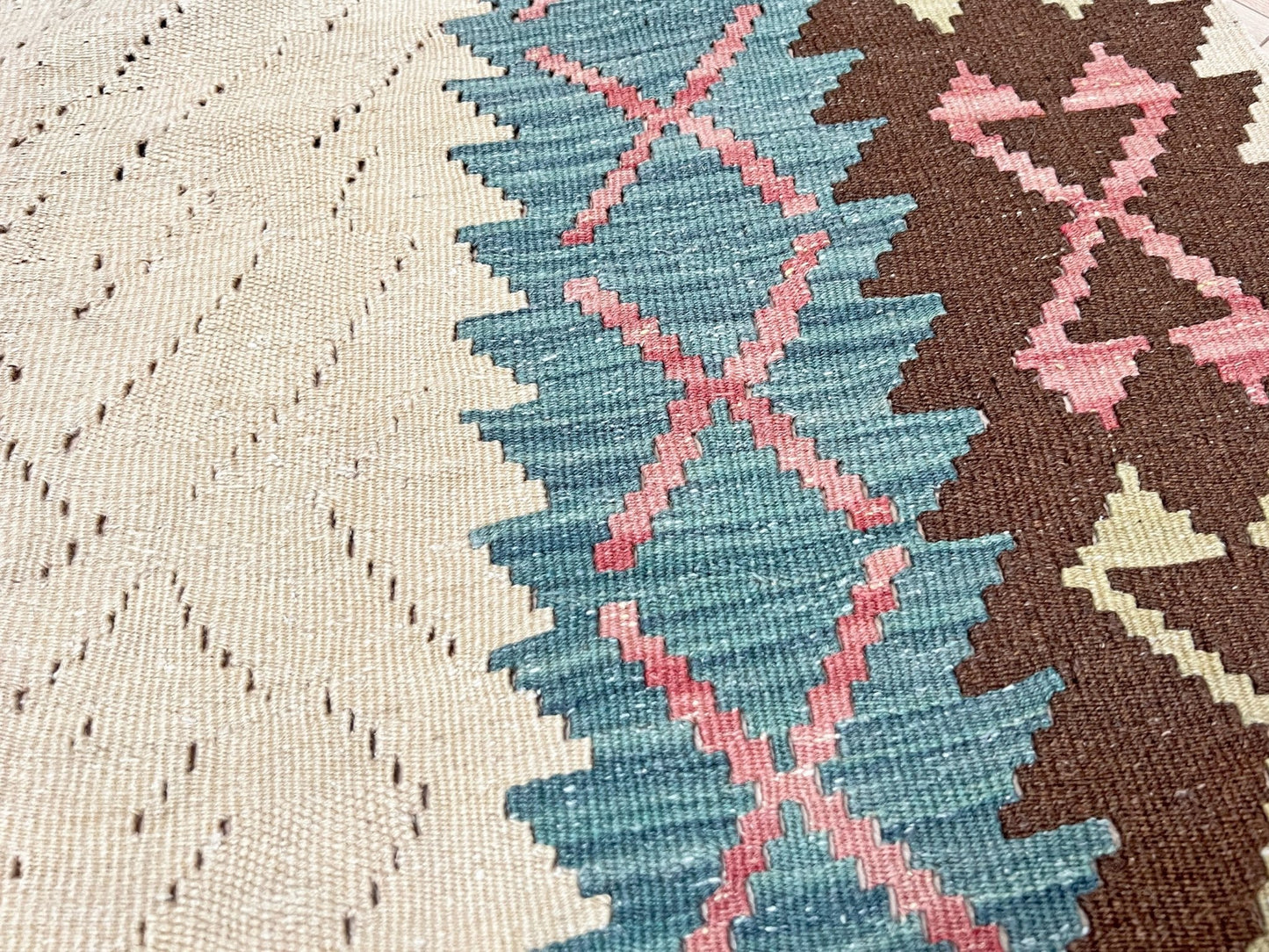 Vintage turkish flatweave kilim rug shop san francisco bay area. 4x6  Handmade wool rug. Buy rug online.