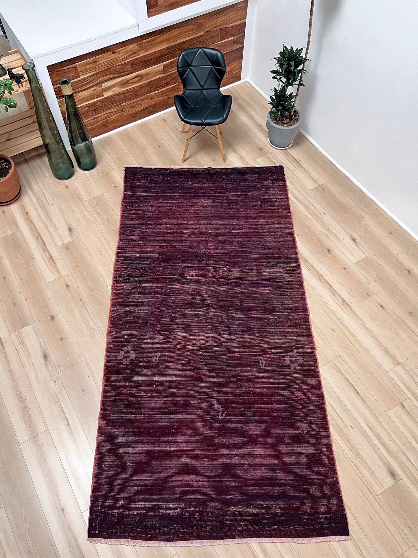 purple overdyed vintage turkish rug shop san francisco bay area