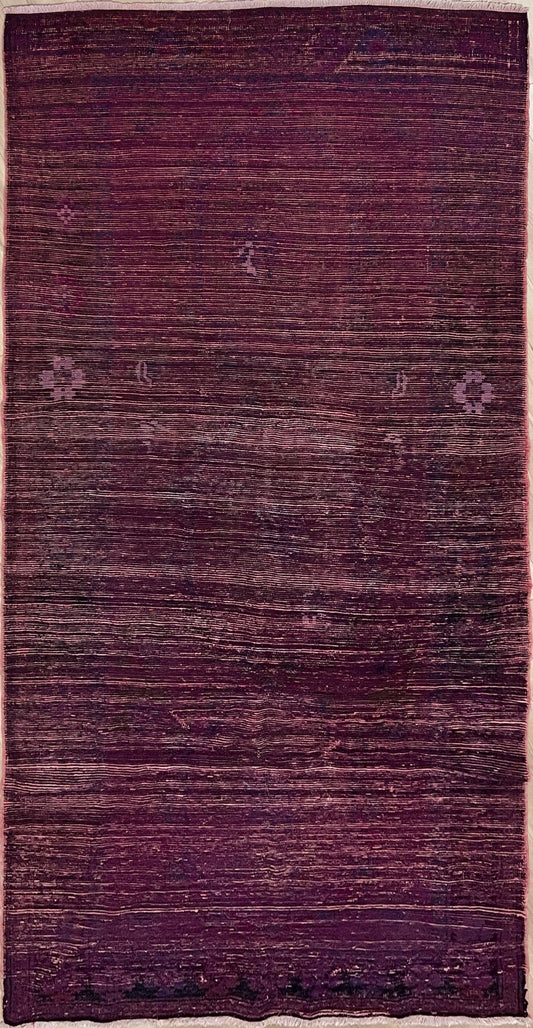 purple overdyed vintage turkish rug shop san francisco bay area