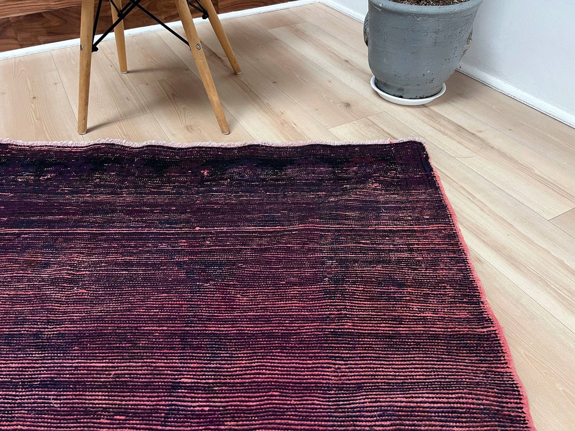 purple overdyed vintage turkish rug shop san francisco bay area